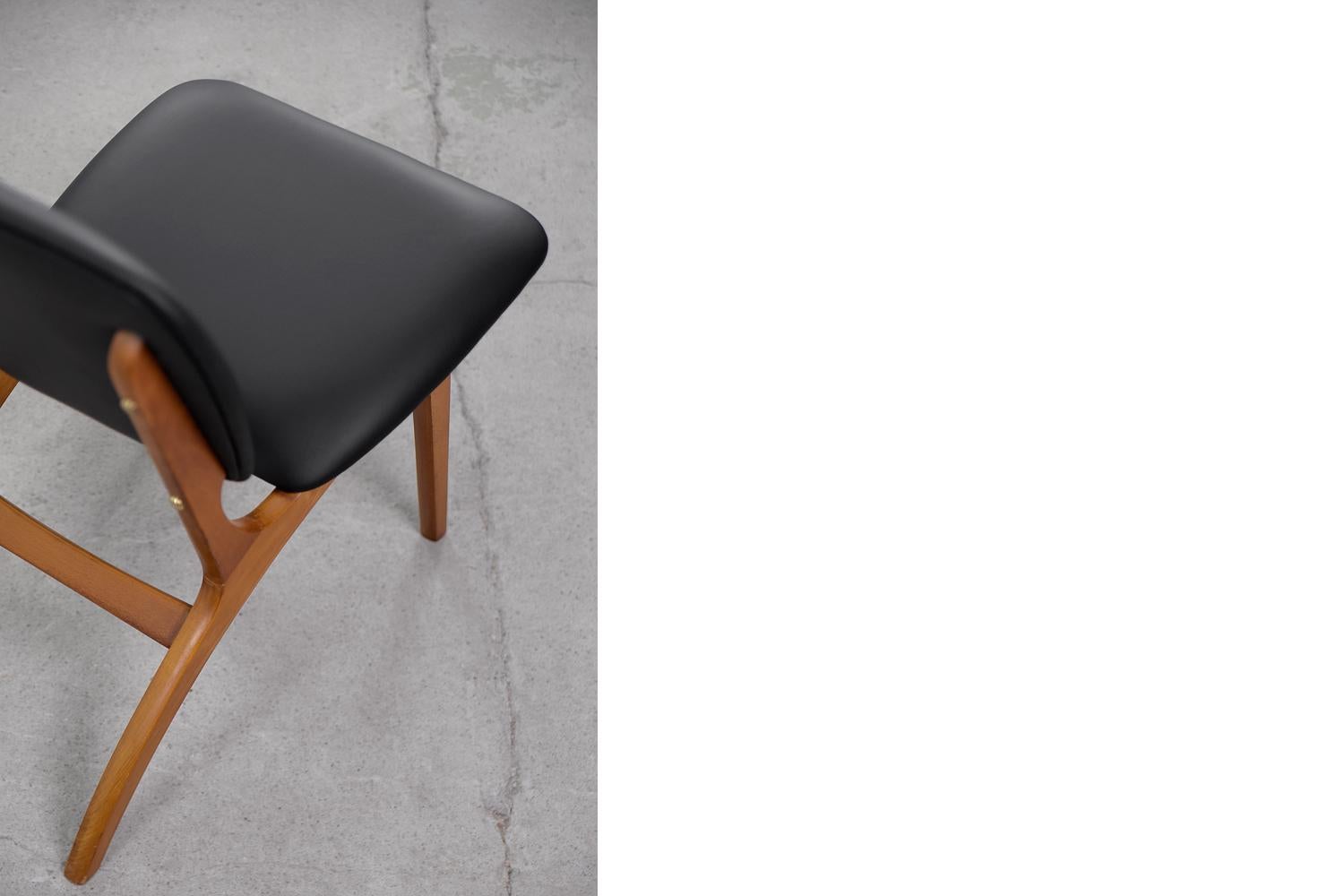 Mid-Century Modern Jylland-Stühle von Jio Mbler, 1953, 2er-Set im Angebot 2