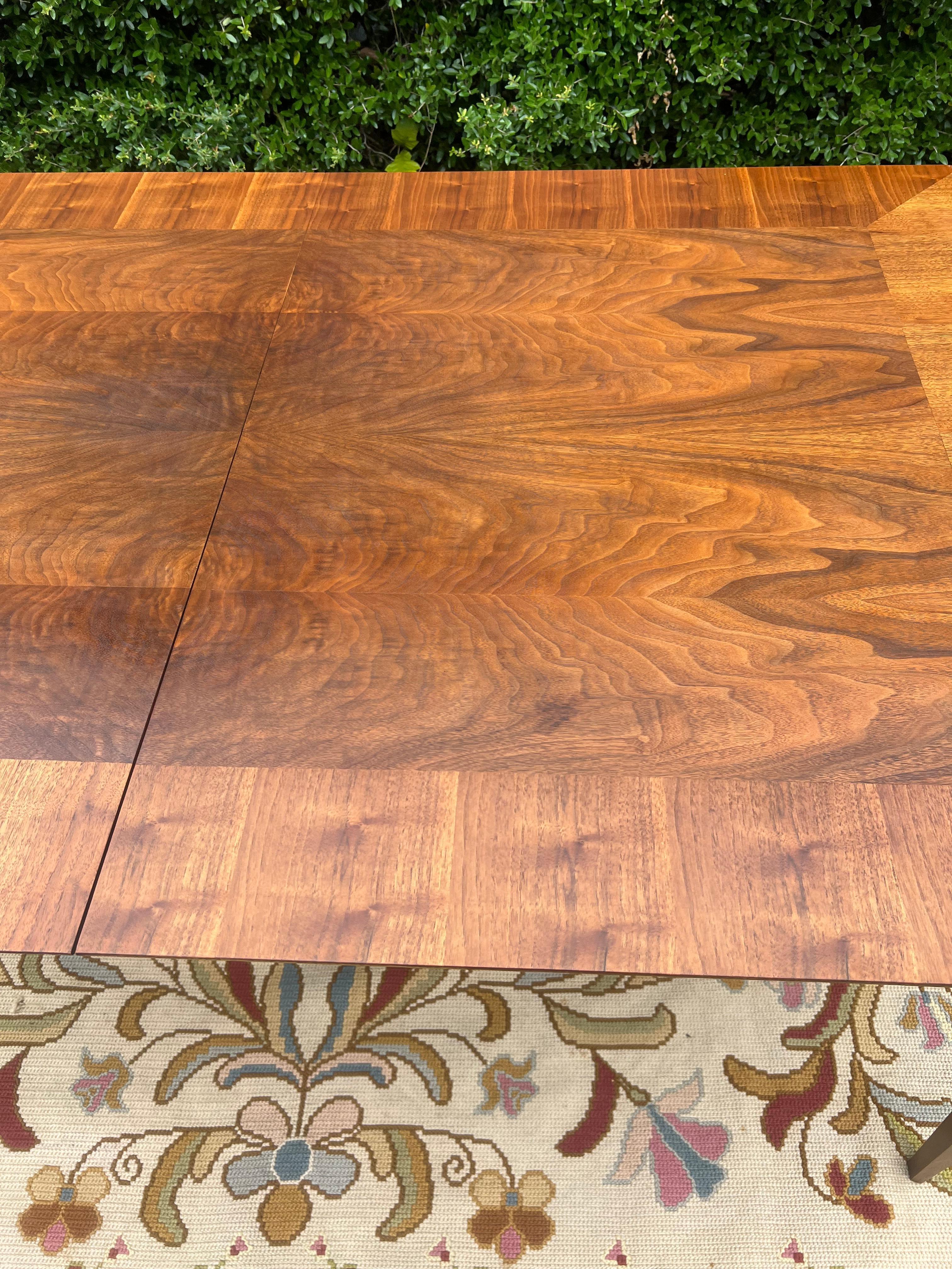 Mid Century Modern Vintage Lane Scandia, First Edition Dining Table With 1 Leaf In Good Condition In Charleston, SC