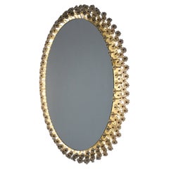 Mid-Century Modern Vintage Lucite Backlit Wall Mirror Emil Stejnar 1950 Vienna