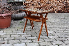 Mid-Century Modern Vintage Maple Side Tables Nightstands Ico Parisi Italy 1950s