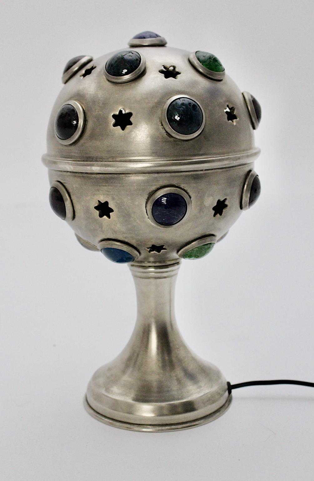 sputnik table lamp vintage