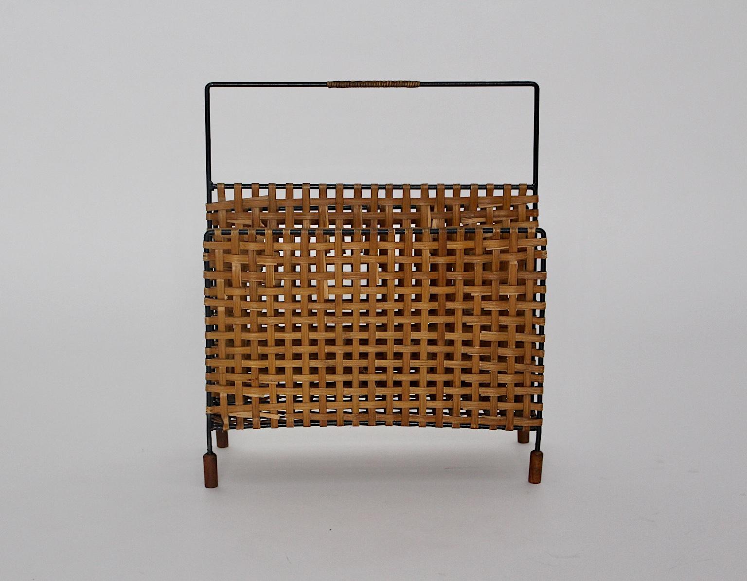 retro magazine rack