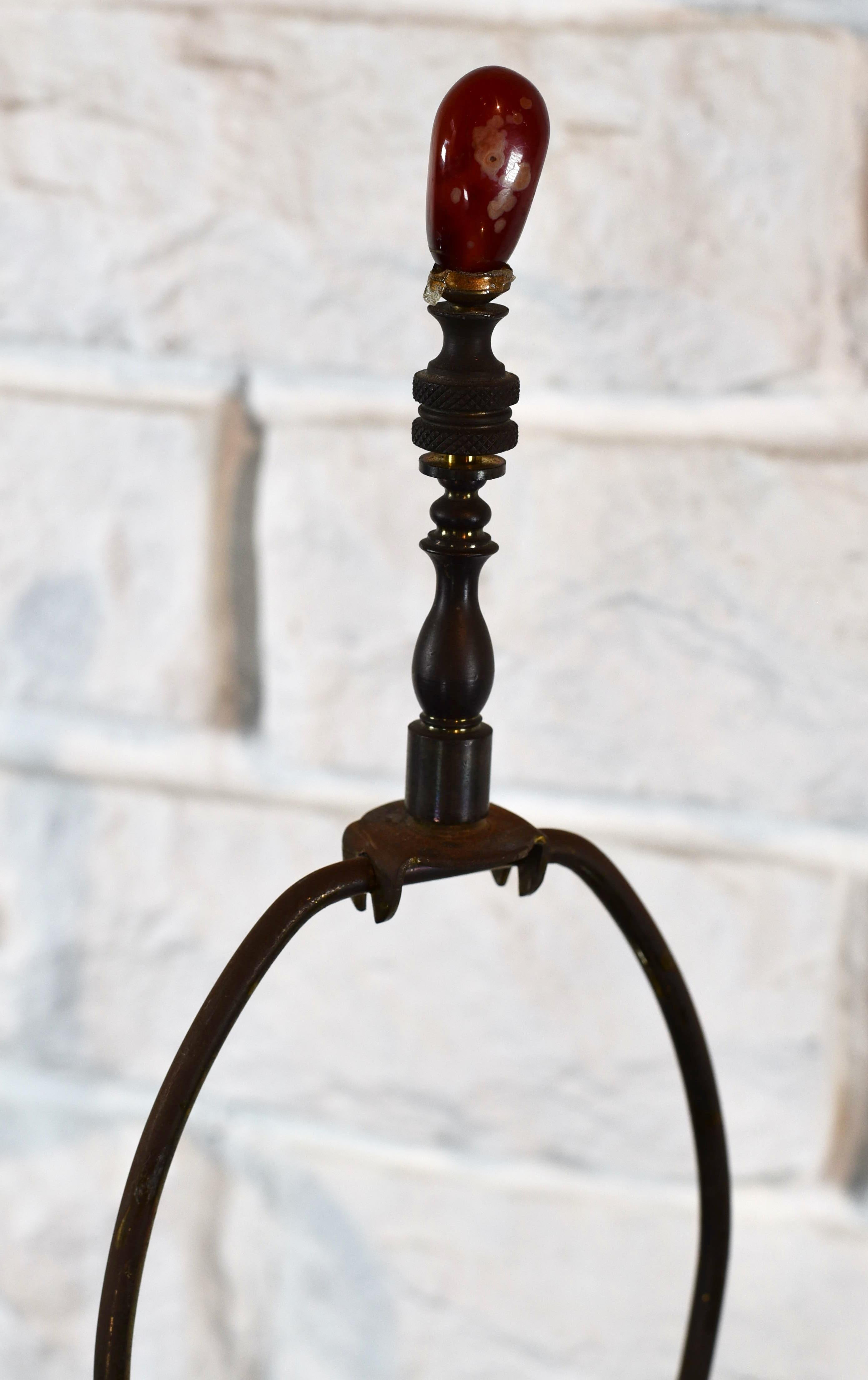 Lampe de bureau Sommerso en verre d'art de Murano moderne du milieu du siècle dernier en vente 3