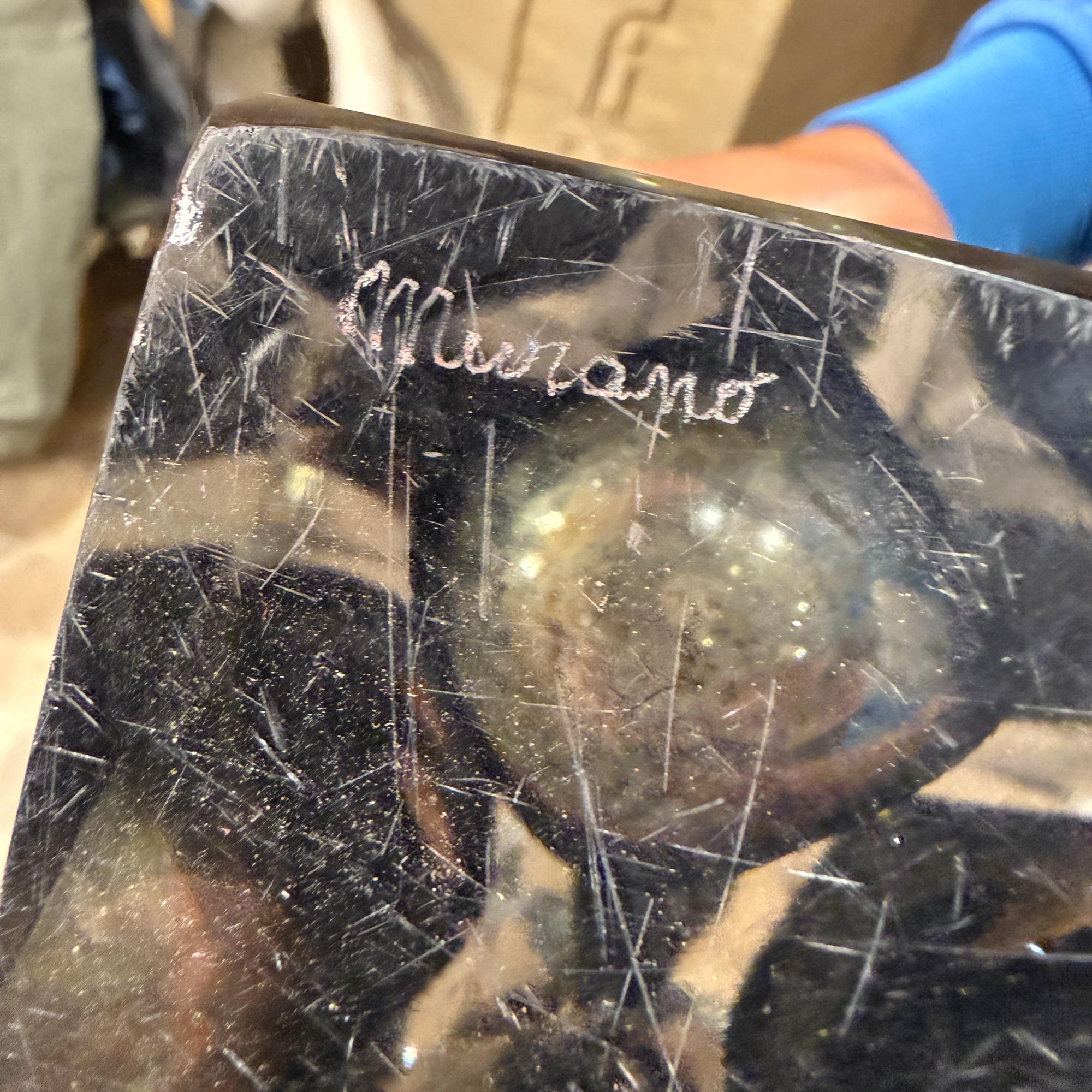 Vase en verre de Murano datant du milieu du siècle dernier, attribué à Flavio Poli en vente 2