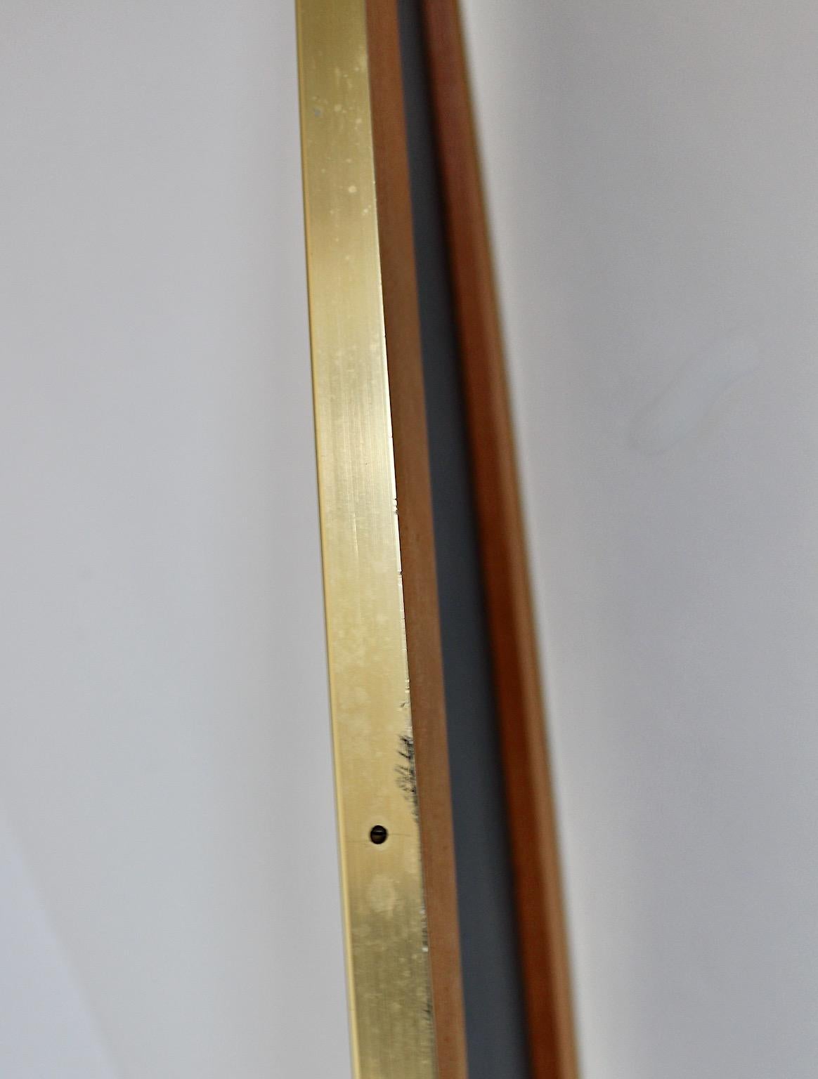 Espejo de pie orgánico vintage moderno de mediados de siglo Espejo de pared años 50 en venta 3