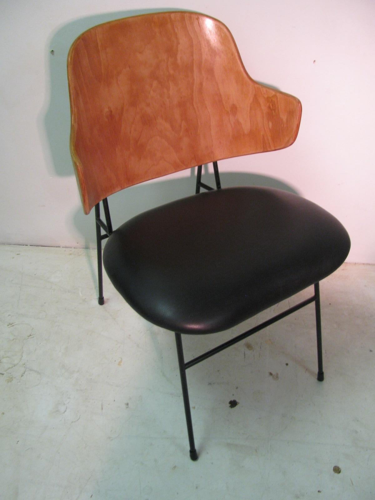 Scandinavian Modern Mid-Century Modern Vintage Penguin Chair by Ib Kofod-Larsen, Denmark