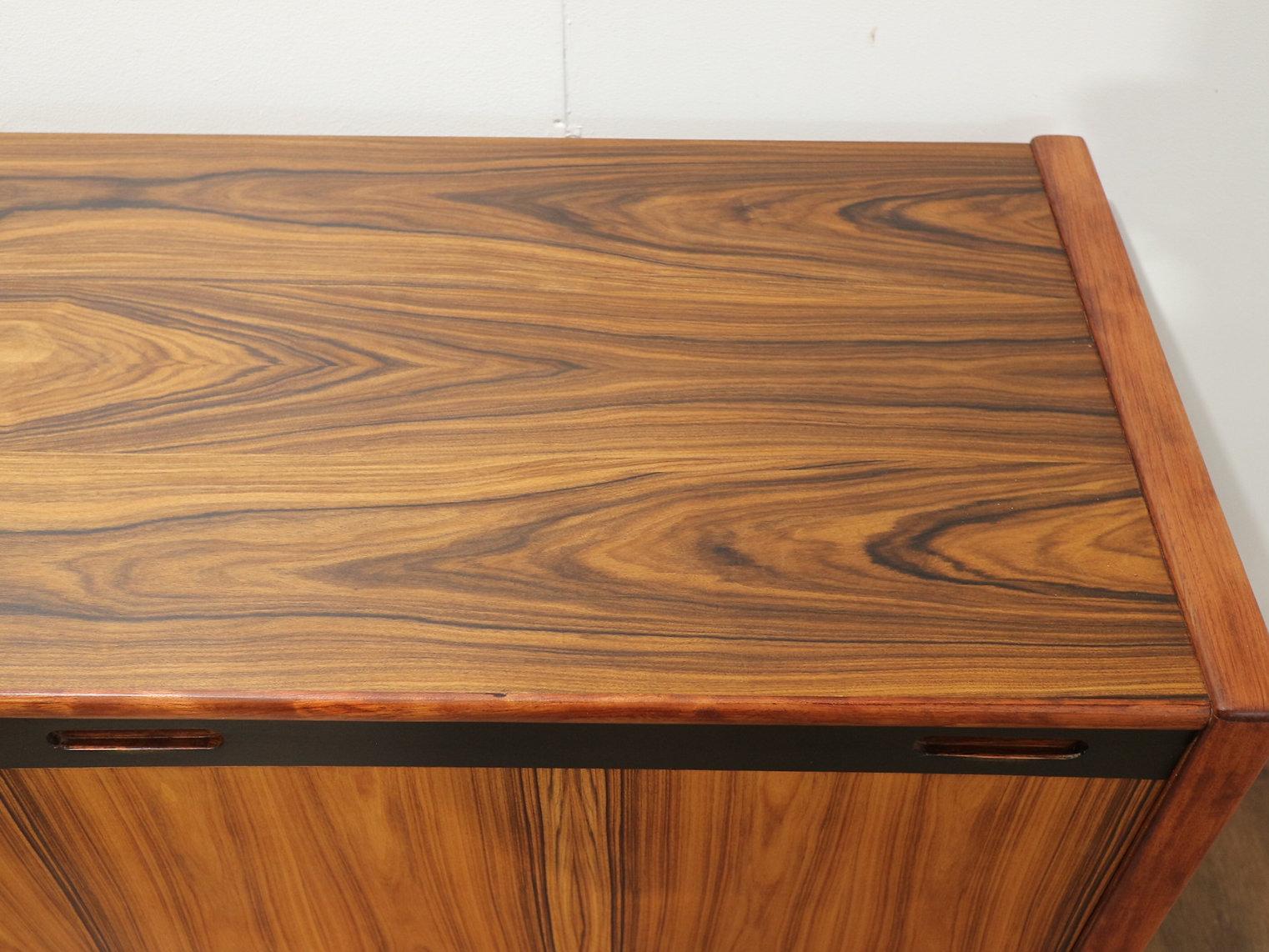 Mid Century Modern Vintage Rosewood Credenza by Skovby Danish Sideboard For Sale 4