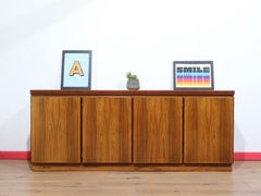 Mid Century Modern Vintage Rosewood Danish Credenza Sideboard by Skovby