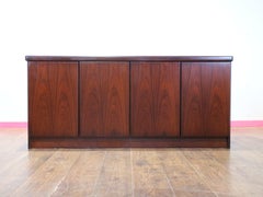 Mid Century Modern Vintage Rosewood Sideboard Credenza by Christian Linneberg