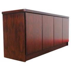 Mid Century Modern Vintage Rosewood Sideboard Credenza by Christian Linneberg