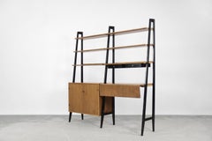 Rare Mid-Century Modern Vintage Scandinavian Teak Wood Modular Unit, 1960s