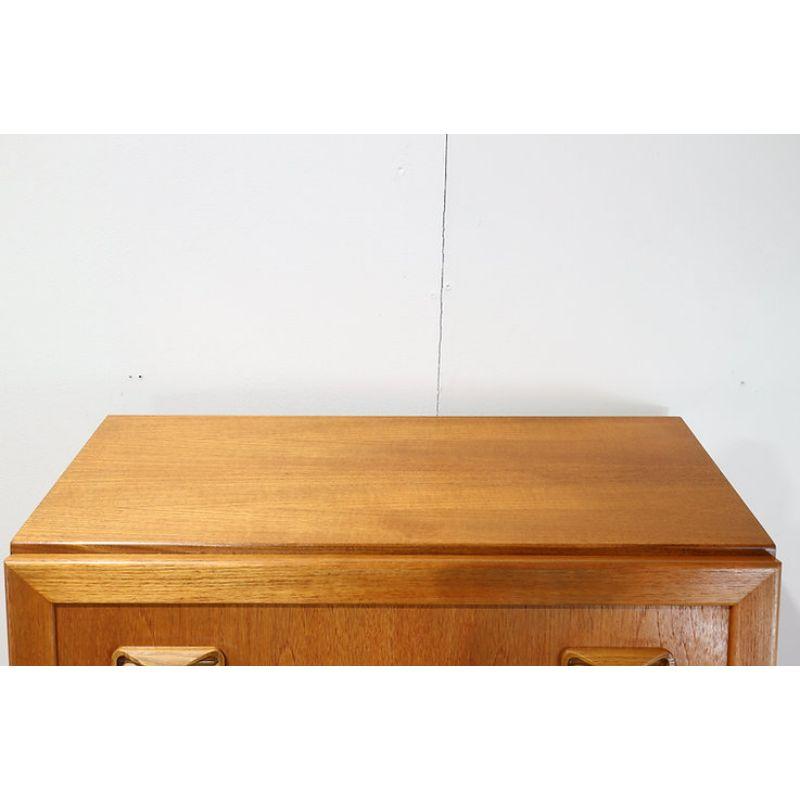 Late 20th Century Mid Century Modern Vintage Secretaire Writing Bureau Desk by G plan Danish Style For Sale