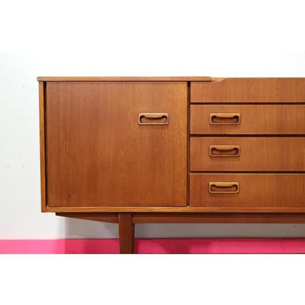 Mid Century Modern Vintage Sideboard Credenza by Beautility For Sale 5