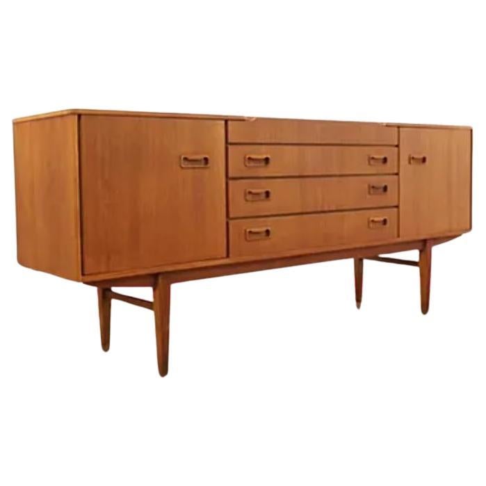 Mid Century Modern Vintage Sideboard Credenza by Beautility For Sale