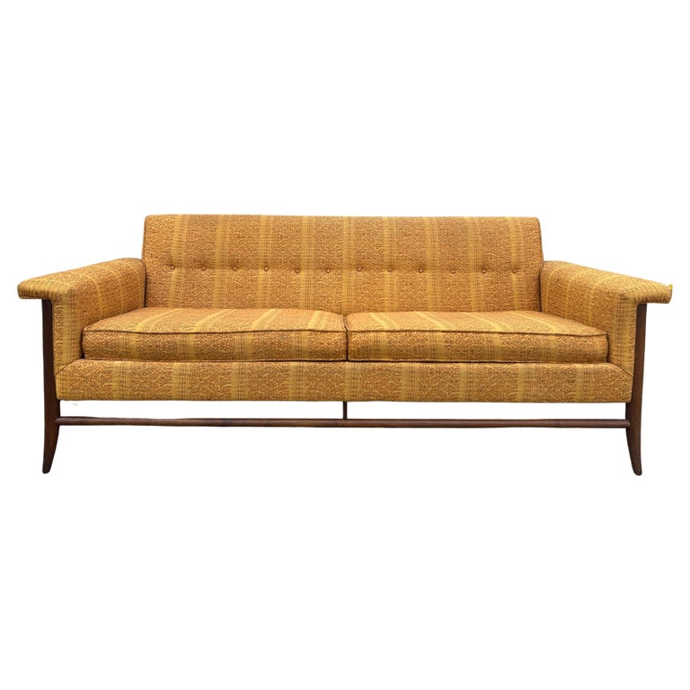 Mid century modern vintage sofa daybed by Lawrence Peabody For Sale at ...