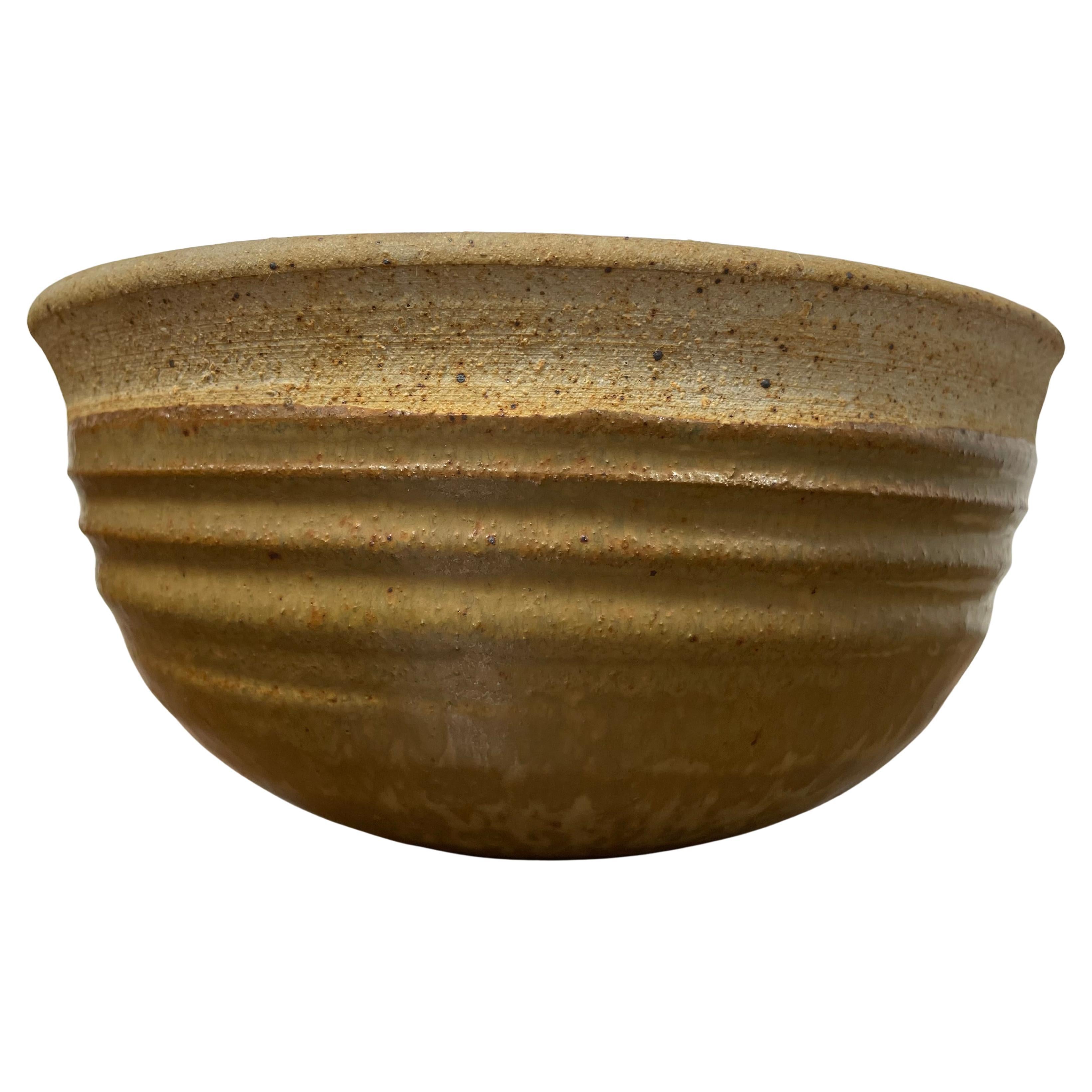 Mid Century Modern Vintage Studio Pottery Bowl, c. 1960
s