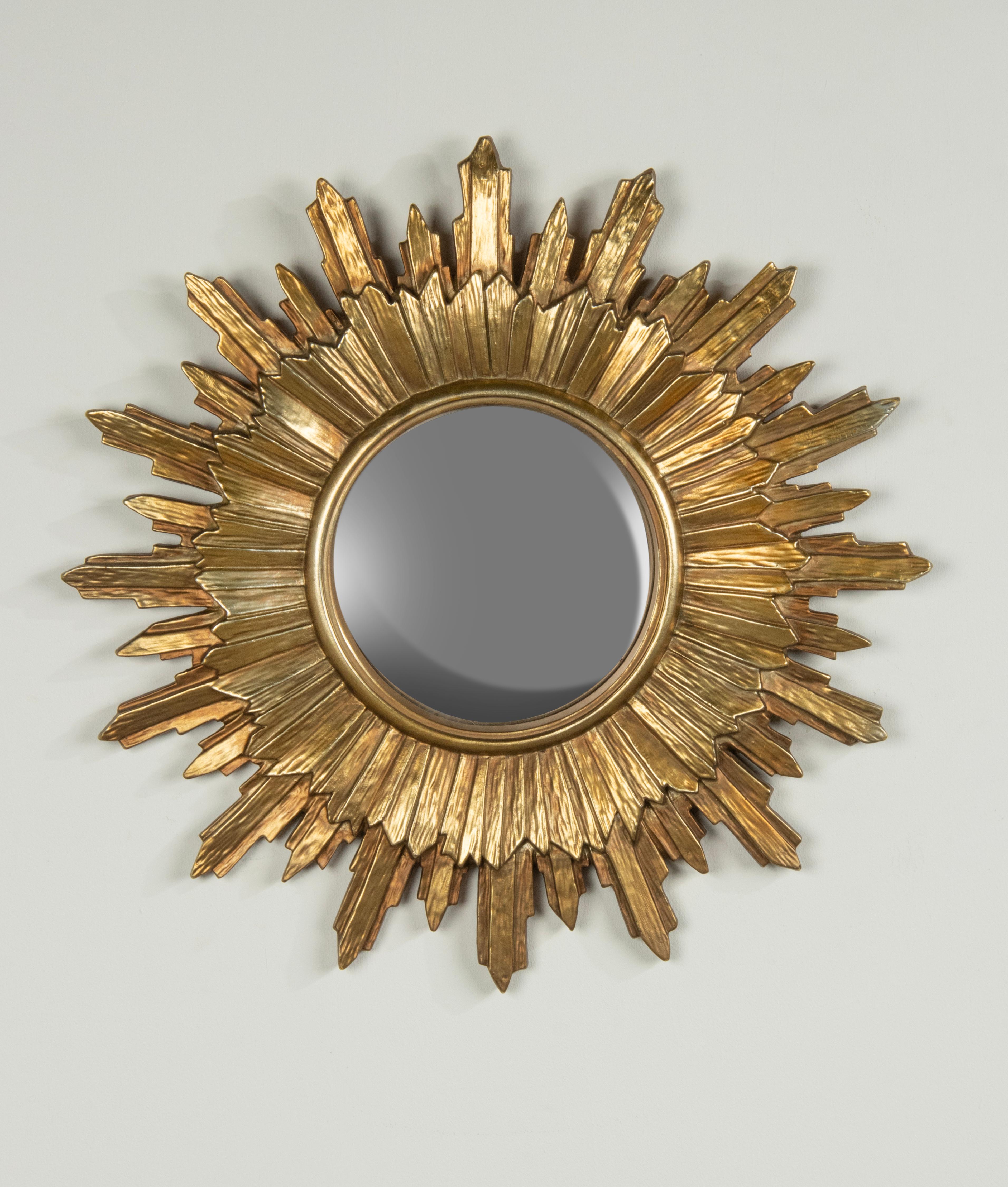 Mid-Century Modern Vintage Sunburst Mirror 6