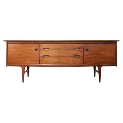 Mid Century Modern Vintage Teak Afromosia Sideboard Credenza by Younger