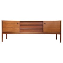 Mid Century Modern Vintage Teak Afromosia Sideboard Credenza by Younger