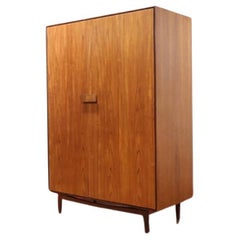 Mid Century Modern Vintage Teak Armoire Warddrobe by Kofod Larsen for G plan