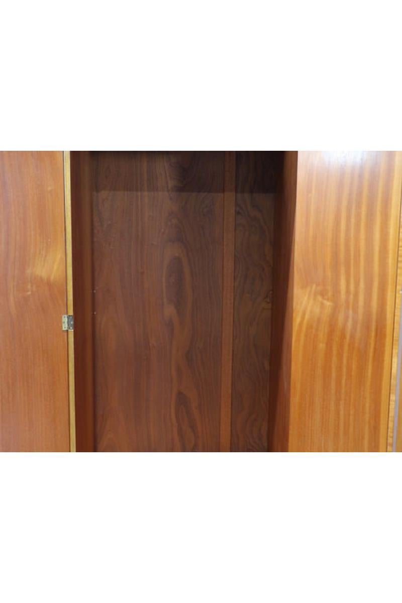 Mid Century Modern Vintage Teak Armoire Wardrobe by Alfred Cox Danish Style 7