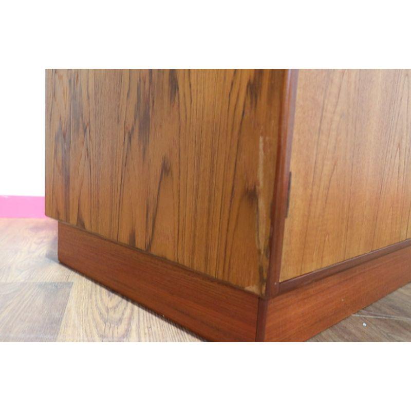 This mid century armoire in teak was produced in Great Britain by G Plan in the 1960s. This armoire features a stunning grain and plenty of hanging space. 

Dimensions
Inches w36 x d23 x h69 

Condition
This armoire is in all round great vintage
