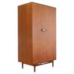 Mid Century Modern Vintage Teak Armoire wardrobe by G Plan Kofod Larsen