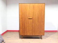 Mid Century Modern Vintage Teak Armoire Wardrobe by Kofod Larsen by G Plan