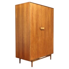 Mid Century Modern Vintage Teak Armoire Wardrobe Danish Kofod Larsen by G Plan