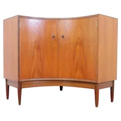 Mid Century Modern Vintage Teak Corner Cabinet by Greaves and Thomas