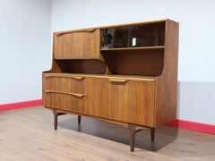 Mid Century Modern Vintage Teakholz Credenza Buffet Hutch von S Form Danish Style