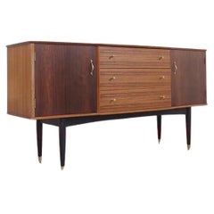 Mid Century Modern Vintage Teak Credenza Buffet Sideboard by Jentique