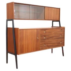 Mid Century Modern Vintage Teak Credenza Buffet Sideboard by Nathan