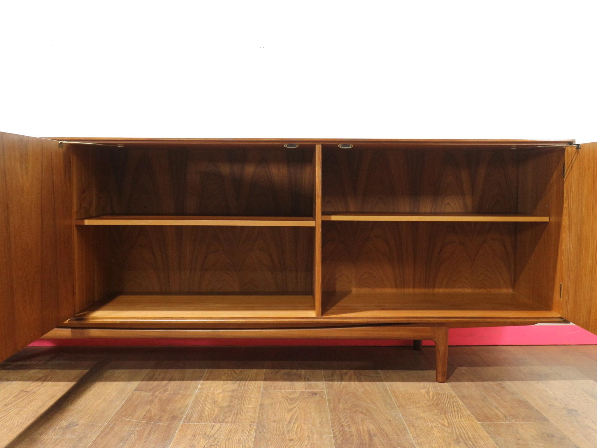 Mid Century Modern Vintage Teak Credenza by G Plan Koford Larsen Danish Design 8