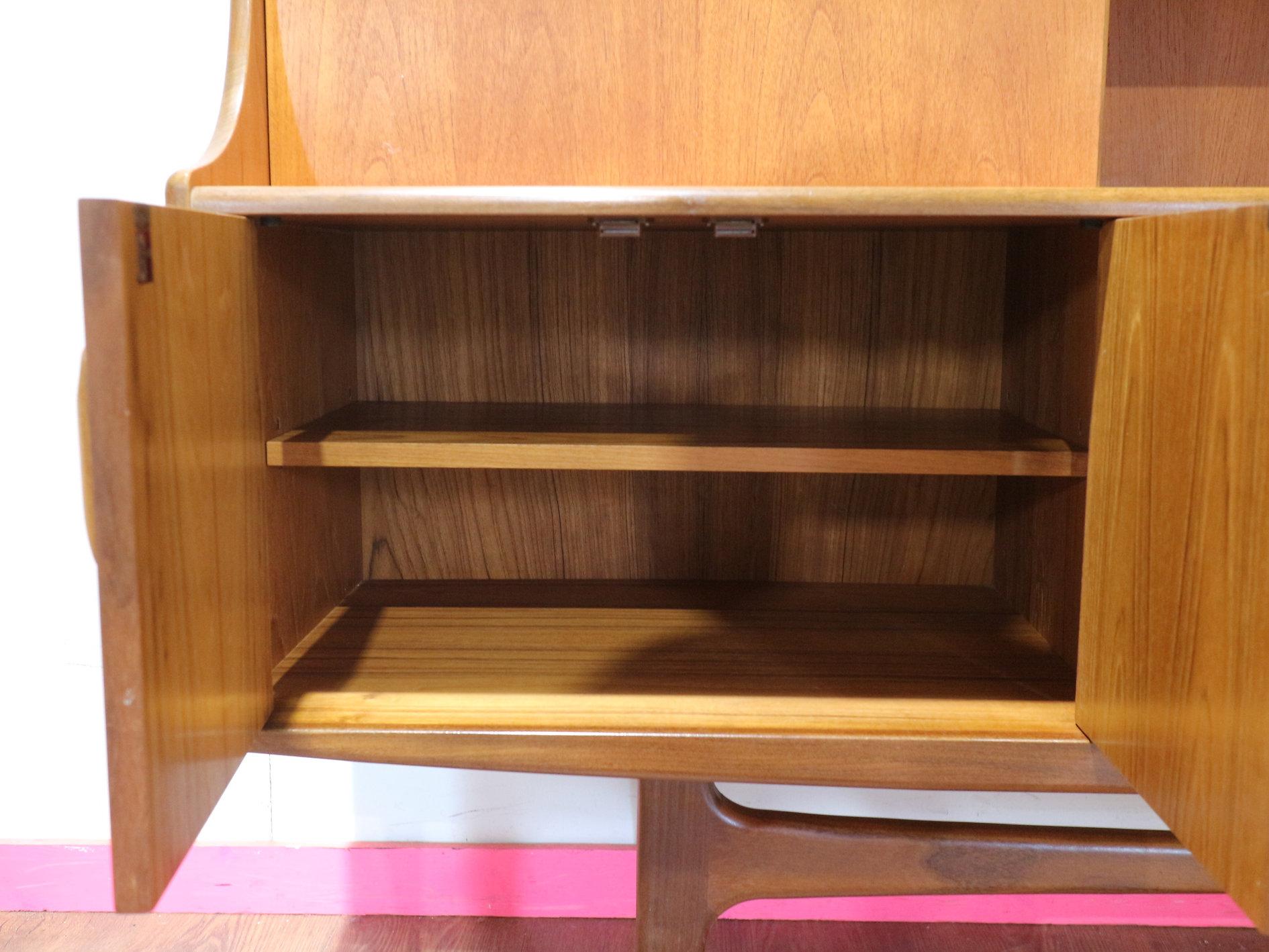 Mid Century Modern Vintage Teak Credenza Sideboard Buffet by G Plan Danish Style For Sale 5