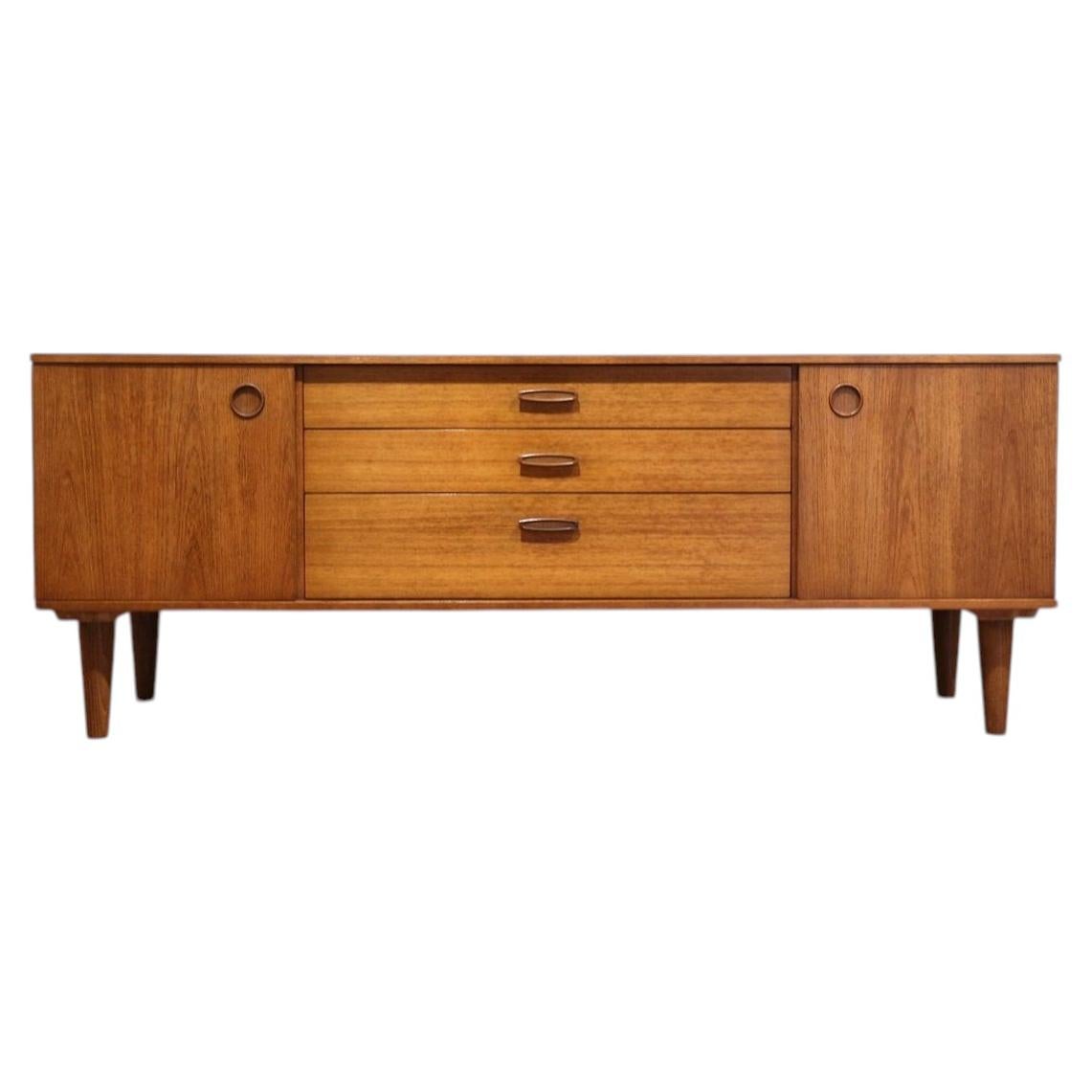 Mid Century Modern Vintage Teak Credenza Sideboard by Avalon Danish Style