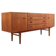 Aparador Credenza Vintage Mid Century Modern Teak de Beautility Danish Style