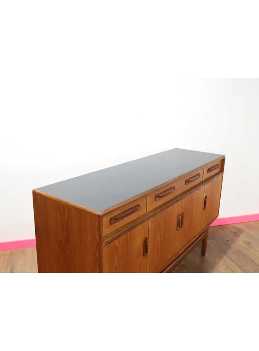 This fabulous  G Plan credenza is part of the fresco range and designed by V B Wilkins around 1965. This is a classic British credenza with Danish style making it one of the most popular credenza made by G plan, a real statement piece