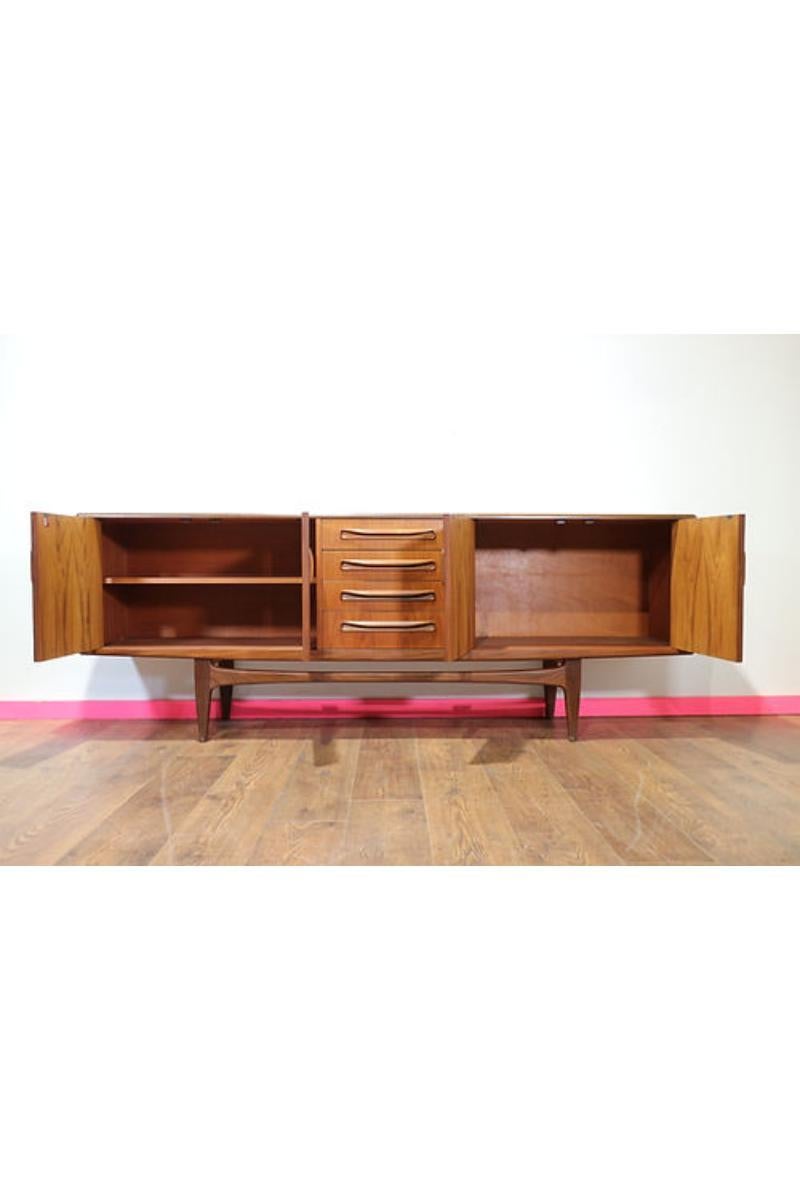 Mid Century Modern Vintage Teak Credenza Sideboard by G Plan Fresco Range 3