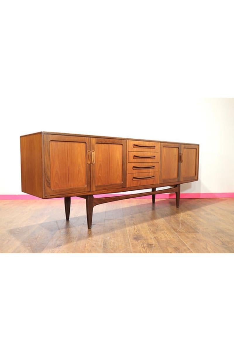 Mid Century Modern Vintage Teak Credenza Sideboard by G Plan Fresco Range 5