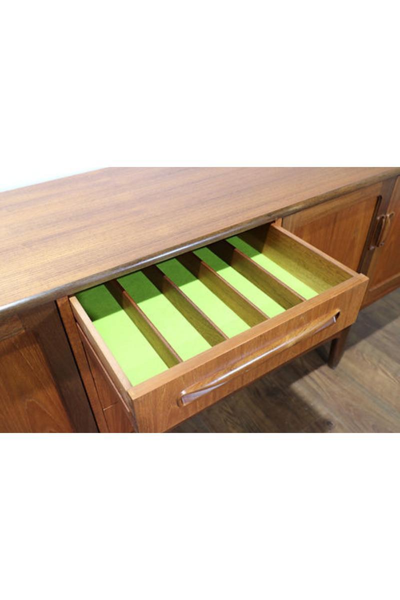 Mid-Century Modern Mid Century Modern Vintage Teak Credenza Sideboard by G Plan Fresco Range