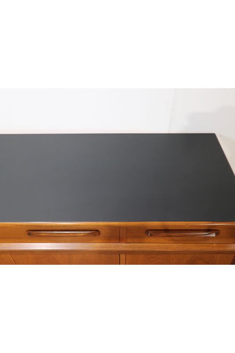 Mid Century Modern Vintage Teak Credenza Sideboard By G Plan Fresco Range 1