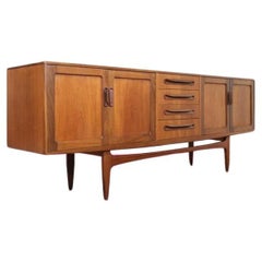 Mid Century Modern Vintage Teak Credenza Sideboard by G Plan Fresco Range