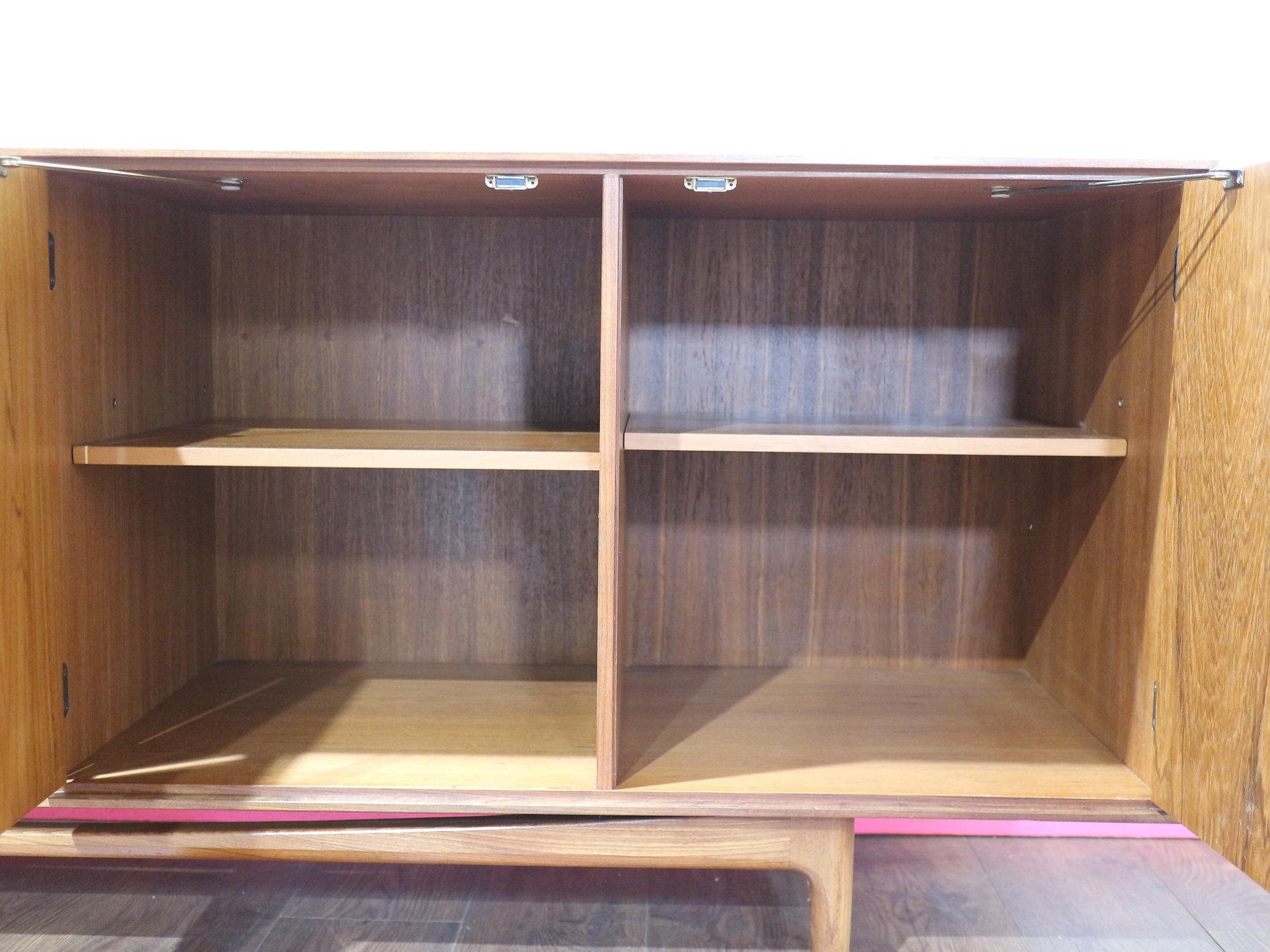 Mid Century Modern VIntage Teak Credenza Sideboard by Kofod Larsen for G Plan For Sale 5