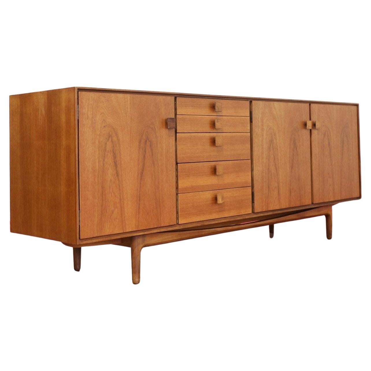 Mid Century Modern VIntage Teak Credenza Sideboard by Kofod Larsen for G Plan