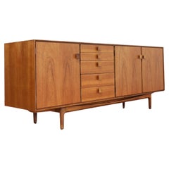 Mid Century Modern VIntage Teak Credenza Sideboard by Kofod Larsen for G Plan