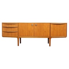 Mid Century Modern Vintage Teak Credenza Sideboard by Mcintosh Danish Style