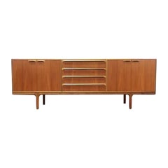 Mid Century Modern Vintage Teak Credenza Sideboard by Mcintosh