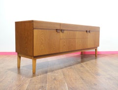 Mid Century Modern Vintage Teak Anrichte von Nathan Danish Style