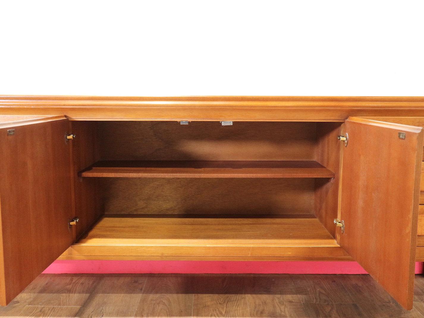 Mid Century Modern Vintage Teak Credenza Sideboard by Nathan Danish Style 2